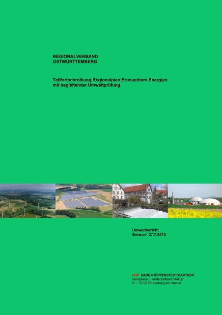 Umweltbericht - Regionalverband Ostwürttemberg
