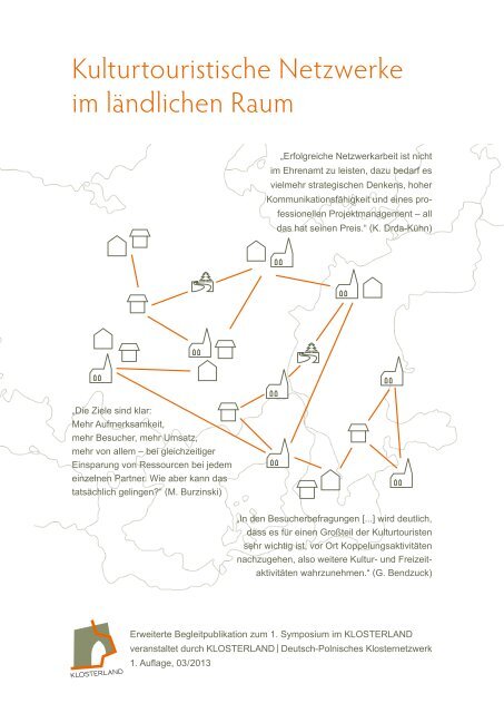 Kulturtouristische Netzwerke im ländlichen Raum - Ostdeutscher ...