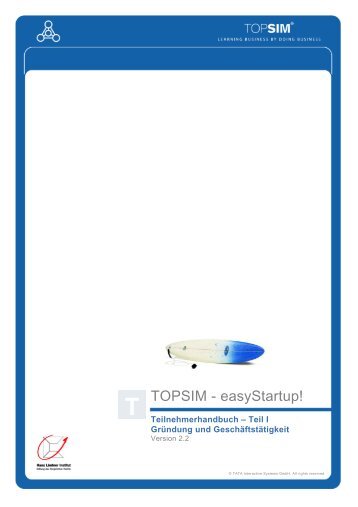 TOPSIM - easyStartup! - OSZ Wirtschaft und Sozialversicherung