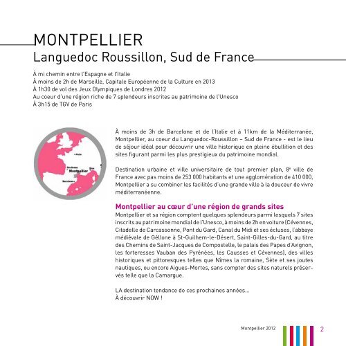 dossier de presse - Office de Tourisme de Montpellier