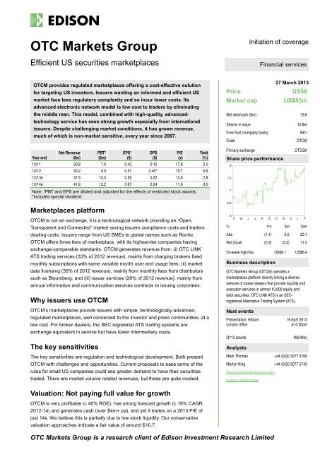 OTC Markets Group Inc.