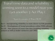 Travel Time Data and Reliability (Act 1) - Sam Granato