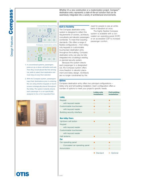 Design Factsheet - Otis Elevator Company