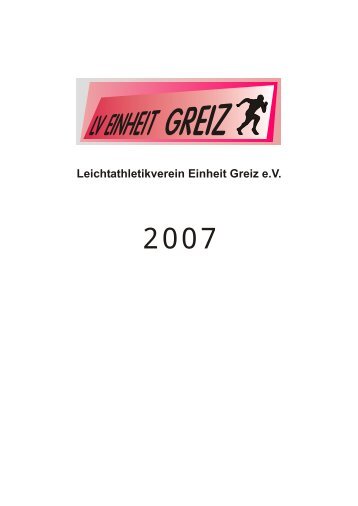 Leichtathletikverein Einheit Greiz e.V.