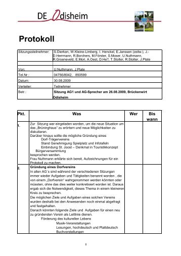 Protokoll