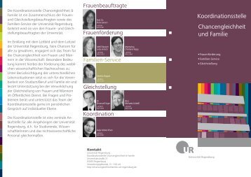 Koordinationsstelle Chancengleichheit und Familie