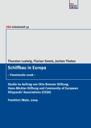 Schiffbau in Europa - Otto Brenner Shop