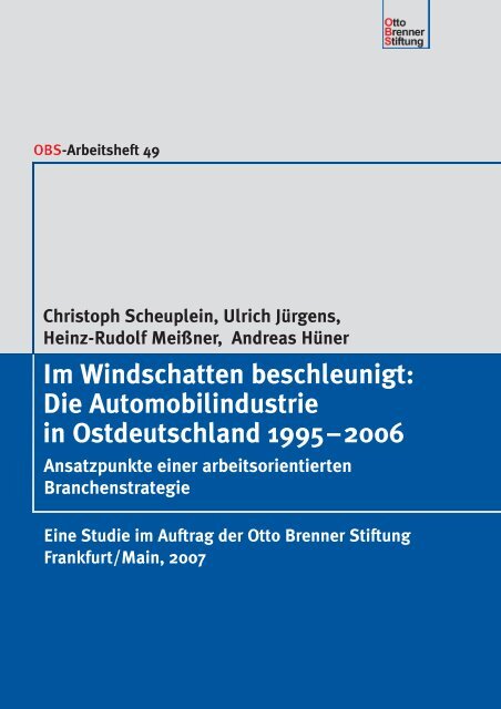 Im Windschatten beschleunigt - Otto Brenner Shop