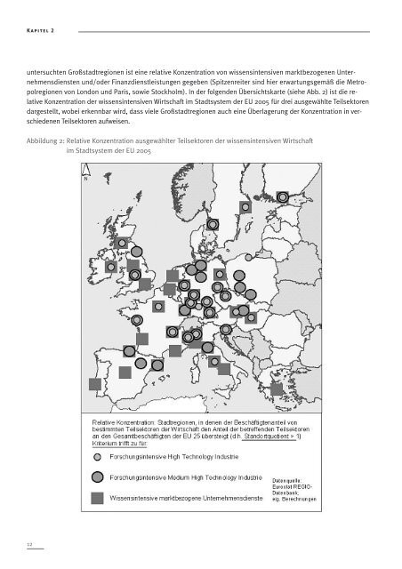 Metropolisierung und die Zukunft der Industrie im Stadtsystem ...