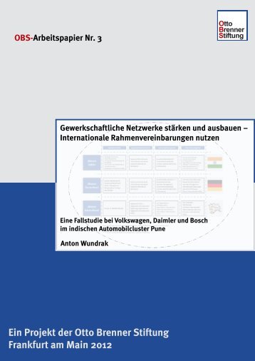 Gewerkschaftliche Netzwerke stÃ¤rken und ausbauen - Otto Brenner ...