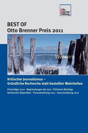 BEST OF Otto Brenner Preis 2011 - Otto Brenner Shop
