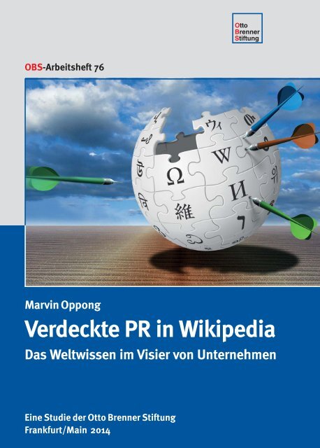 Verdeckte PR in Wikipedia - Otto Brenner Shop