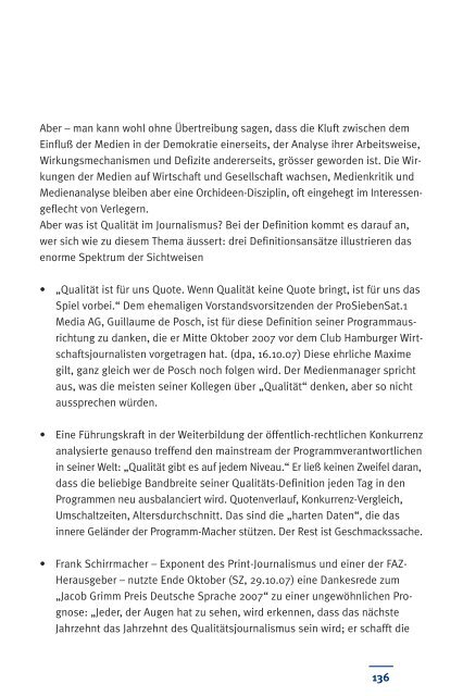 BEST OF Otto Brenner Preis 2008 Kritischer Journalismus