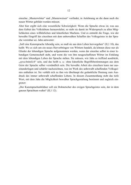 Volk, Sprache und Erziehung bei F. L. Jahn* - Otto Friedrich Bollnow