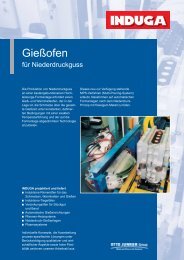 Niederdruck Giessofen - Otto Junker GmbH