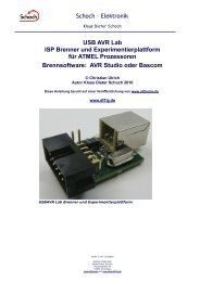 USB AVR Lab ISP Brenner und Experimentierplattform für ... - Df1ty