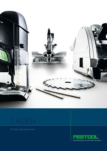 Zagen - Productprogramma - Festool