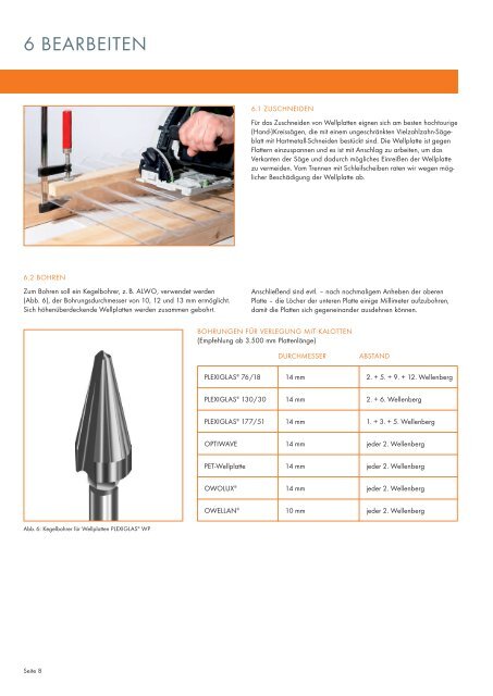 Verlegeanleitung Wellplatten und Zubehör (PDF, 0.91 MB) - Otto Wolff