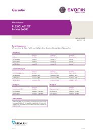 PLEXIGLAS® XT farblos 0A000 Massivplatten (PDF ... - Otto Wolff