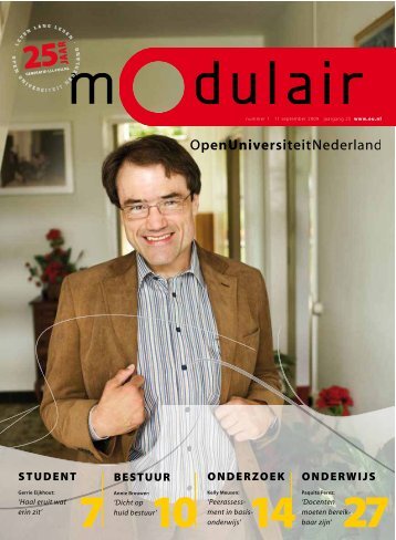 Modulair 1 (jaargang 25, 11 september 2009) - Open Universiteit ...