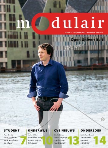 Modulair 1 (jaargang 28, 7 september 2012) - Open Universiteit ...