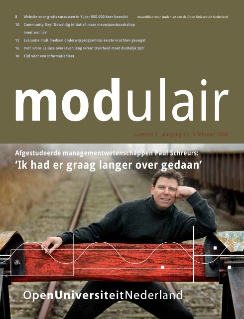 Modulair 5 (jaargang 23, 8 februari 2008) - Open Universiteit ...