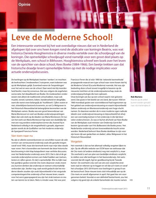 Onderwijs en Innovatie - Open Universiteit Nederland