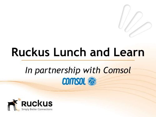 Ruckus Lunch and Learn (pdf) - IT Services