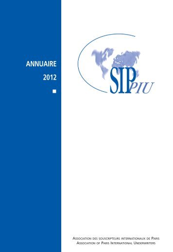 Annuaire 2012 de l'association des souscripteurs ... - FFSA