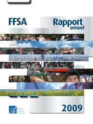 Rapport annuel FFSA 2009