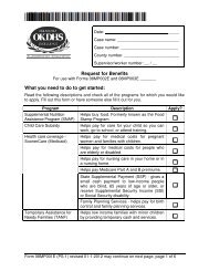 Form 08MP001E (PS-1) - OKDHS