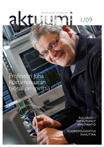 Professori Juha Kostamovaaran tyÃ¶ssÃ¤ on spirittiÃ¤ - Oulu