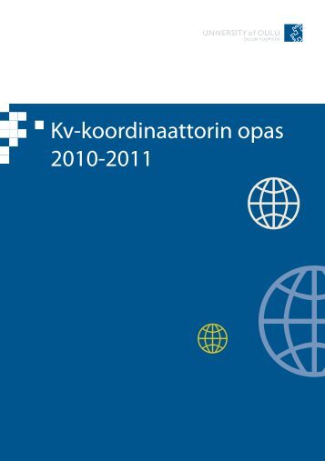 Kv-koordinaattorin opas 2010-2011 - Oulu