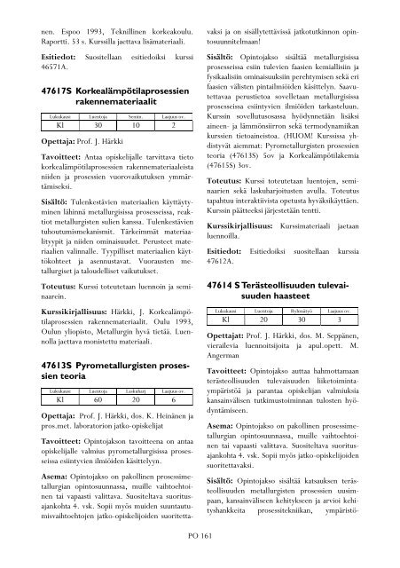 Opinto-opas 2000-2002 - Oulu