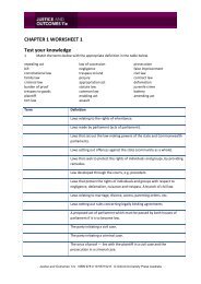 CHAPTER 1 WORKSHEET 1 Test your knowledge - Oxford ...