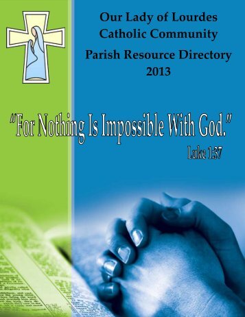 Our Lady of Lourdes Catholic Community Parish Resource Directory ...