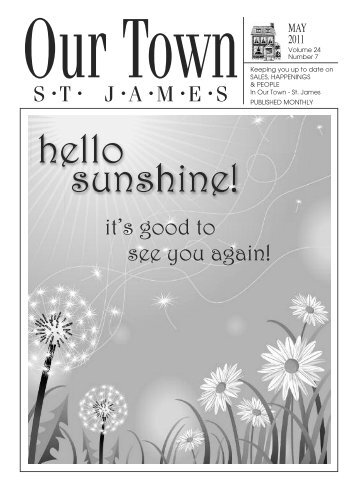 sunshine! hello - Our Town | St. James, NY