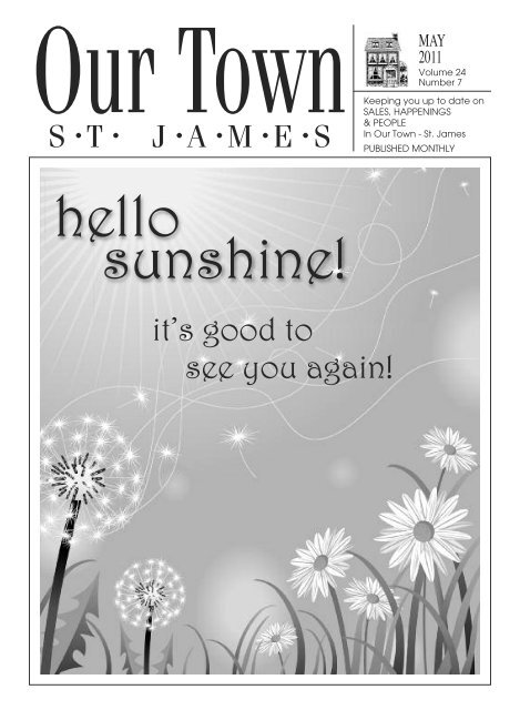 sunshine! hello - Our Town | St. James, NY