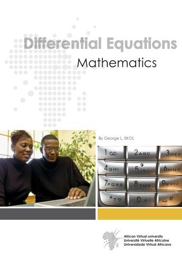 Differential Equations.pdf - OER@AVU - African Virtual University