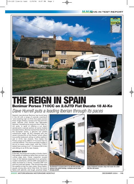 THE REIGN IN SPAIN - Out and About Live