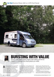 LEISUREDRIVE VOLKSWAGEN VW T4 HIGH TOP 4 BERTH CAMPERVAN 2.4D – Aire Valley  Campers