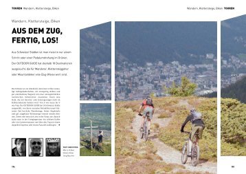 Wandern, Klettern Biken - outdoor guide