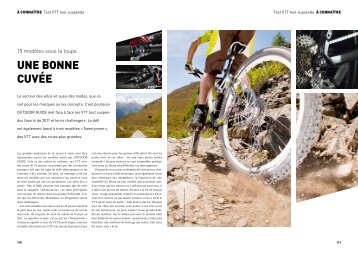 Test VTT tout suspendus - outdoor guide