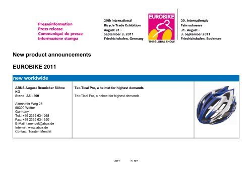 Eurobike xc best sale 8500