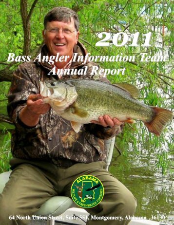 2011 Bass Angler Information Team - Alabama Department of ...