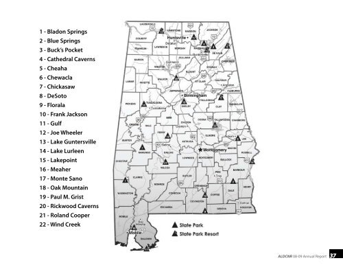 Honorable Bob Riley - Alabama Department of Conservation and ...