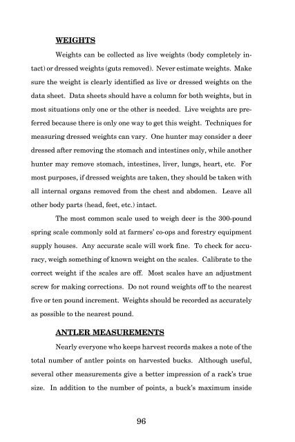 Biology And Management Of White-tailed Deer In Alabama