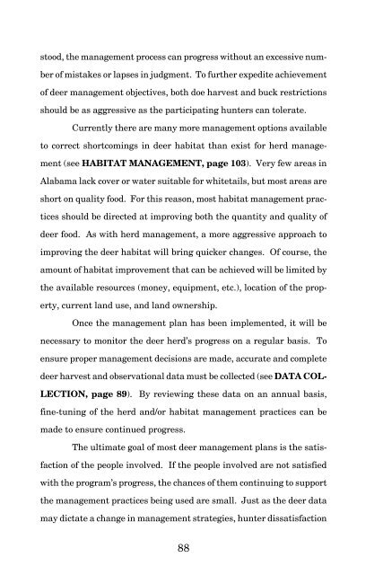 Biology And Management Of White-tailed Deer In Alabama