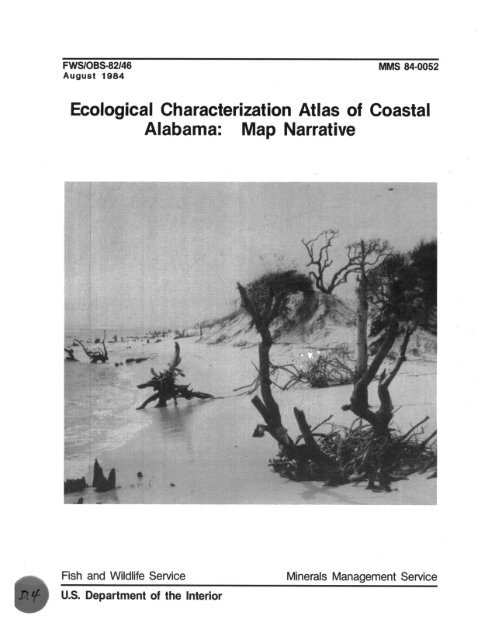 ecological characterization atlas of coastal alabama - Data Center