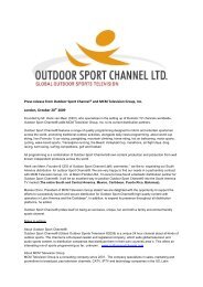 PDF download - Outdoor Sport Channel